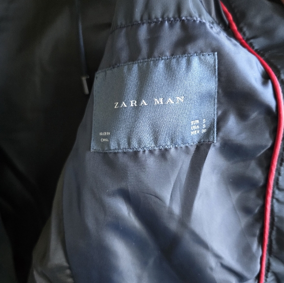 Zara Mens Hooded Vest Jacket - NEW w/ Tag - Picture 4 of 4